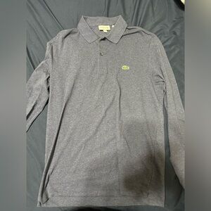 Lacoste long sleeve polo t shirt